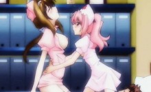 Two Hentai Nurses Threesome Fucking