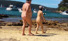 Oriental on Sydney naked beach part 1