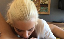 Petite lesbian pov licked