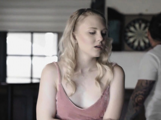 Lilys virgin pussy pounded from behind