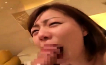 Big boobs Japanese cock sucker