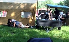 Young Couple Thought They Could Fuck At A Concert Unnoticed