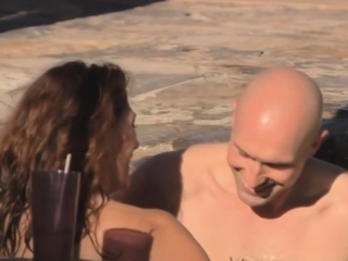 Naughty couple is fucking and cumming