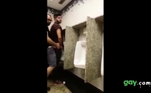 Fucking at the urinal