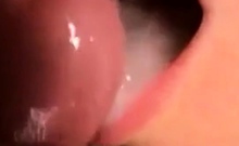 Delicious Teen Twink Eating Cum