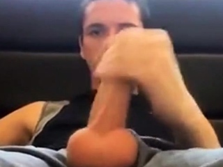 Sweet Boy Wank His Dick
