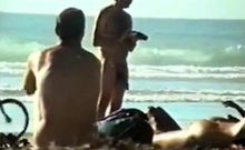 Str8 Big Dick On Beach