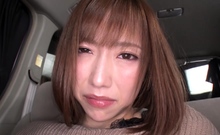 Great close up in japanese teen blowjob pov