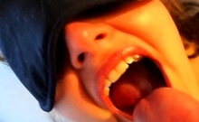 Mouth cum swallow