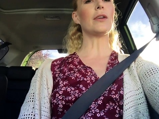 Mature blonde enjoys some hardcore masturbation action