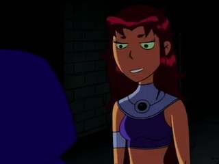 Famous Toons Facial Starfire and Raven