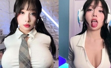 Busty Asian Teen - Big Ass Solo Cosplay With Toys