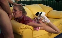 Vintage Old On Young Blowjob Porn Clip