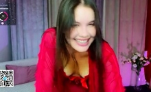 Hottest Brunette Solo Webcam Masturbation 2