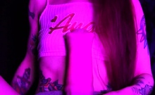 Amateur Brunette Anal Toy