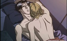 Hentai Gay Couple Having Hardcore Anal Sex Between Silk Shee