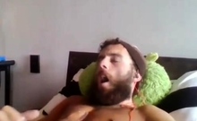 Moaning Masturbating Man