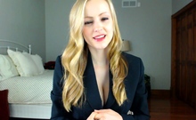 Gorgeous Mature Blonde Solo Masturbation