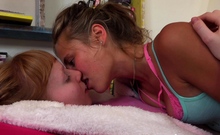 Coed Dyke Teen Finger And Lick Pussy In This Hd Video