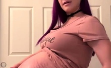 Brunette Solo Webcam Masturbation