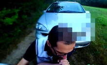 Pipe au Lac Outdoor Blowjob with Hunks