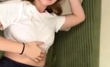 Amateur Teen Babe On Cam at