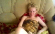 Blonde MILF Lena's Homemade Fun Video