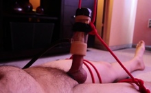 Toy Machine Milks Man Dry with Ruined Orgasms