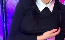 Pretty Japanese teen solo masturbation Uncensored