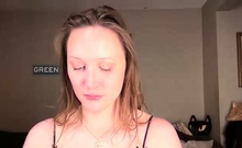 Webcam brunette solo masturbation