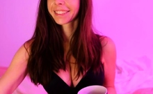 Curly Blonde Teen Records Solo Dildo Masturbation More at