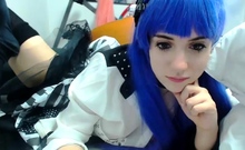 Hot Webcam Babe Loves Dildo Anal Masturbation