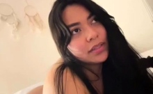beautiful and cute teen showing her body on camera 874522089
