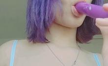 Amateur Brunette Ariana Marie Solo Toying