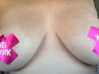Peppered Tingles ASMR - Playing With Her Boobs