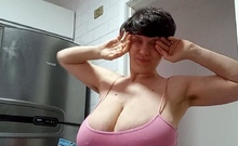Leann amateur beautiful brunette with big boobs