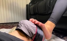 Goddess Ceres - My Loser Slave Has To Smell My Shoes Socks