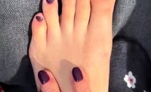 Amateur porn Gives Us Some Foot Fetish Aurora