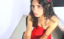 Hottest brunette solo webcam masturbation 2