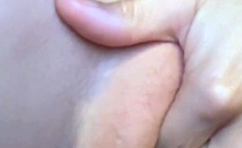 Great Big Boobs On Masturbating Redhead