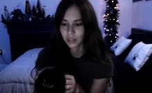 Brunette Solo Webcam Masturbation