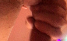 Solo masturbation and gay climax
