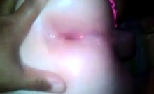 Twink's Pink Panty Bareback
