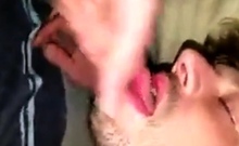 Bareback Amateur Takes Big Cock Bareback and Swallows