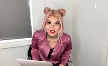 Cute bae in glasses commeting small dick