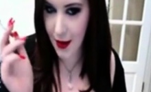 Smoking Princess Tease - Fetish POV Webcam Show