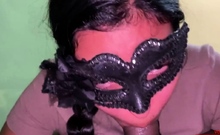 Submissive Latina Teen With Braces Gives Pov Blowjob
