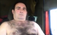 Amateur Daddy Horny Trucker Stud