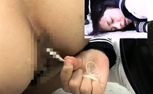 Hot College Chick Toying Her Pussy