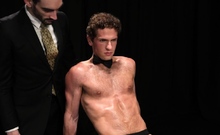 Master Jack Aries Trying His New Slave Boy Toy Bunker Payne